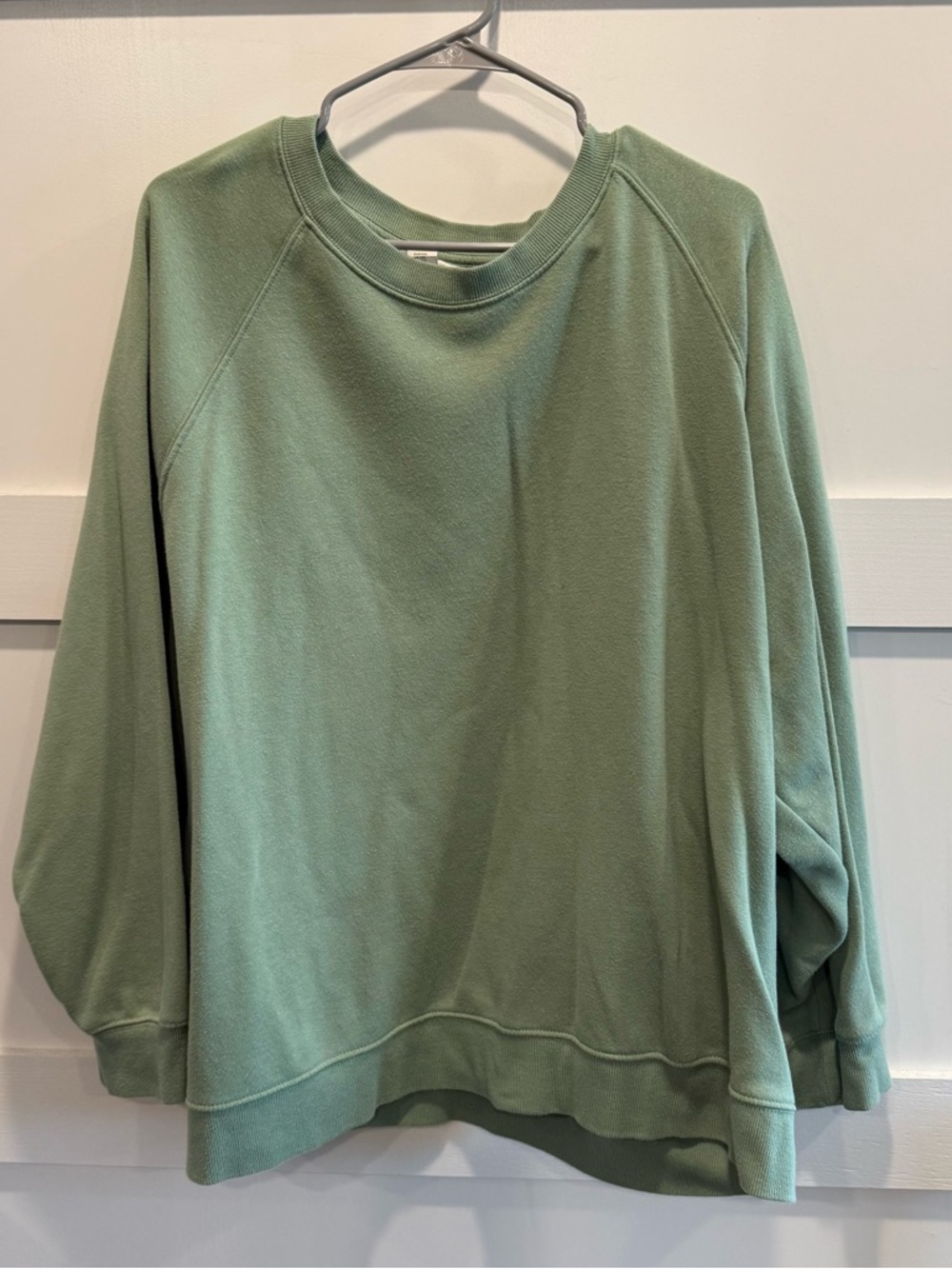 H&M Sage Green Crewneck Sweatshirt